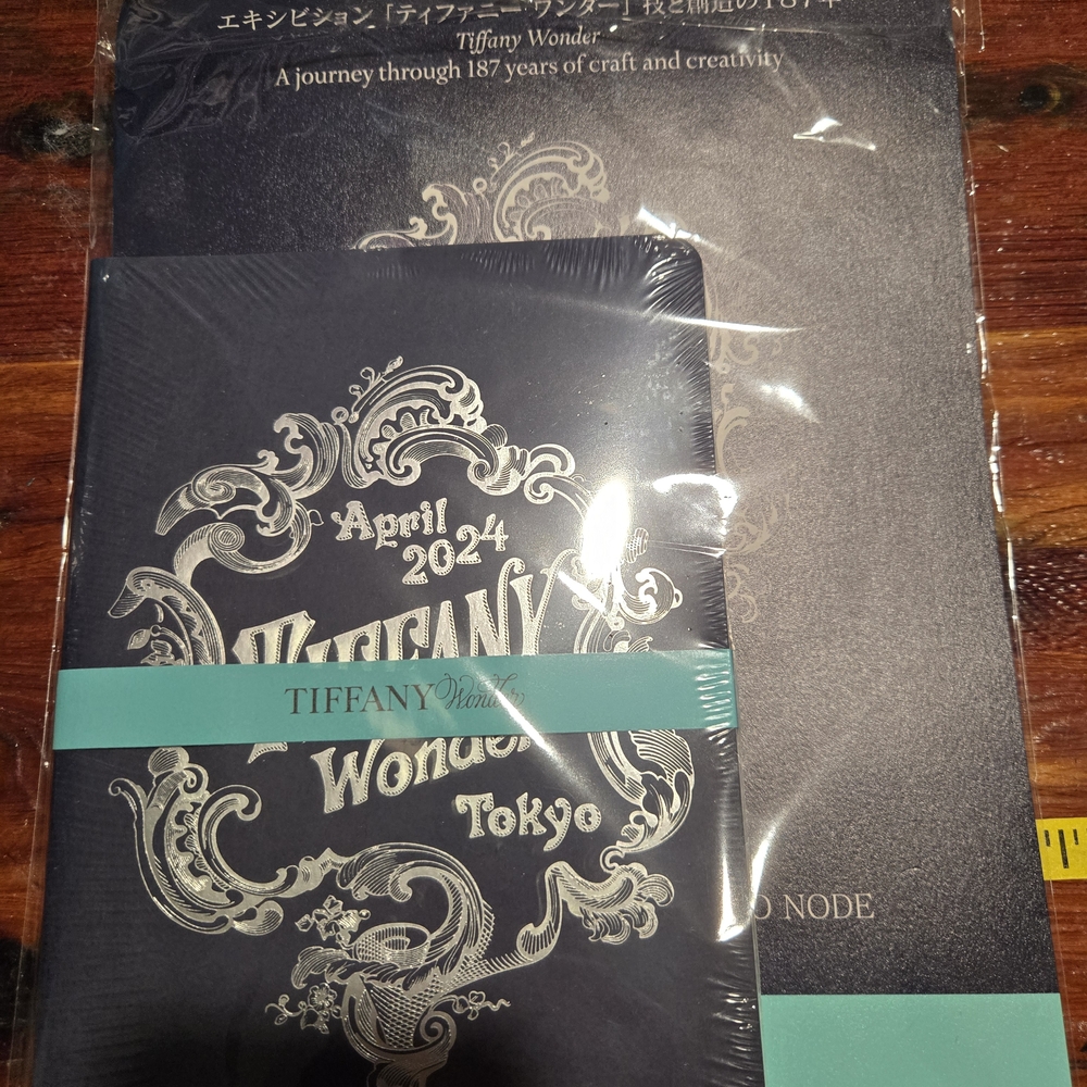 Tiffany & Co. Navy Notebook with Silver Foil and Tiffany Blue Band